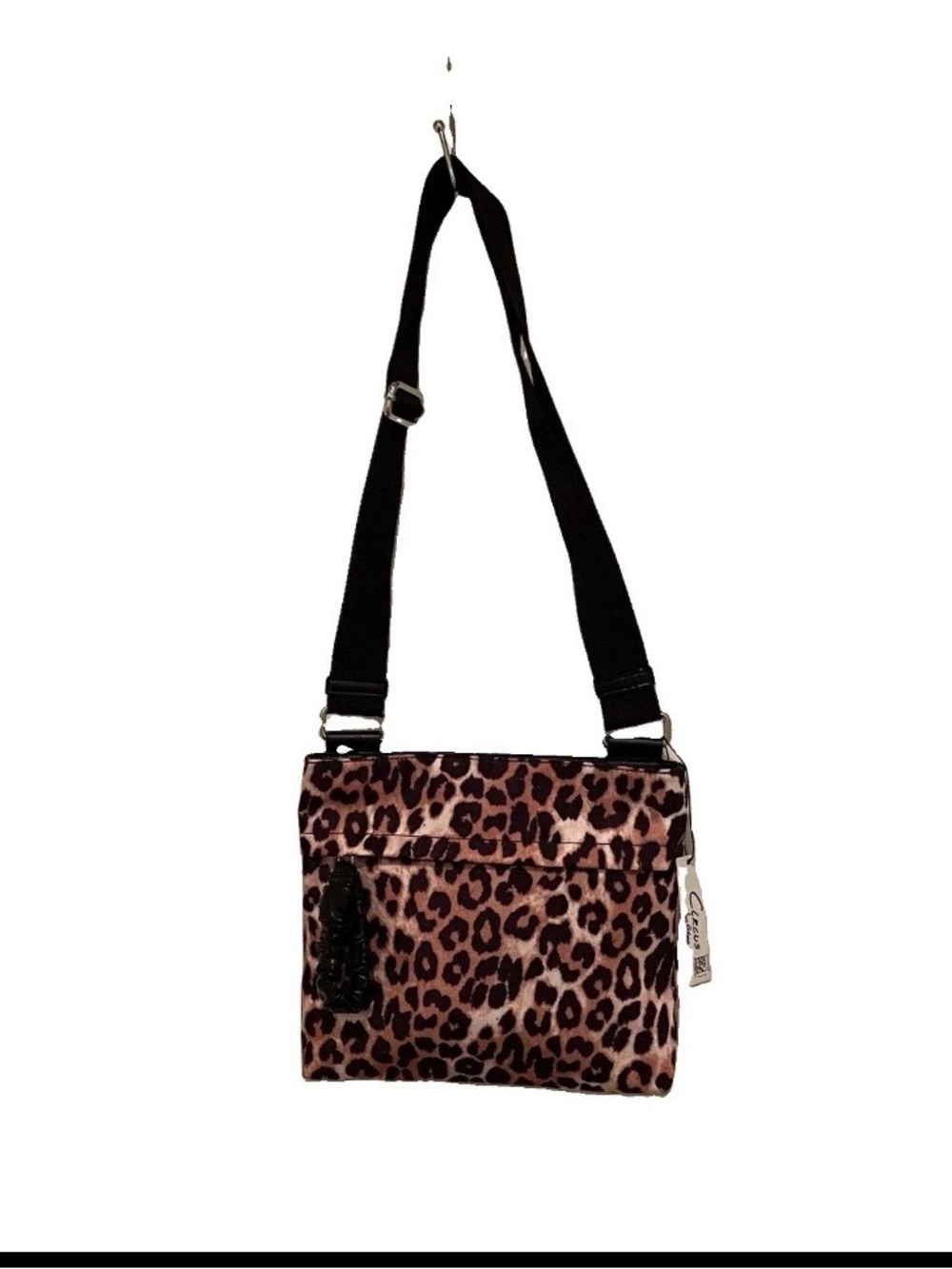 Circus NY By Sam Edelman Women’s Crossbody Bag Leopard Print Adjustable Strap